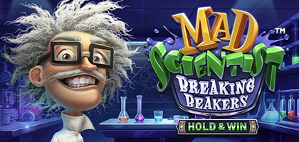Mad Scientist Breaking Beakers