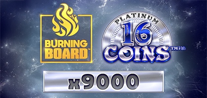 16 Coins™ Platinum Burning Board™